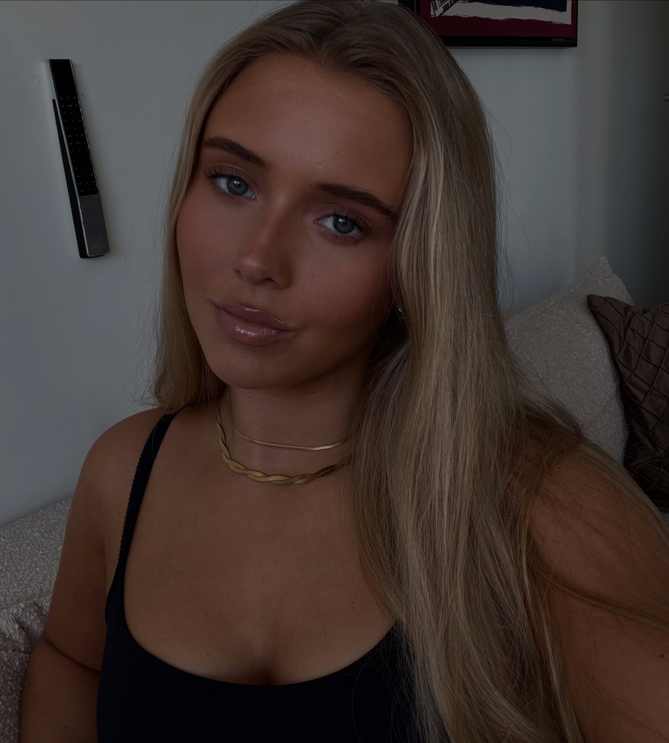 Julie Sophia Razz i afslappet stemning derhjemme